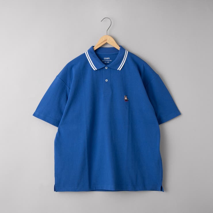 ワンポイントベア刺繍カノコポロシャツ | coen【men】 | 詳細画像30 