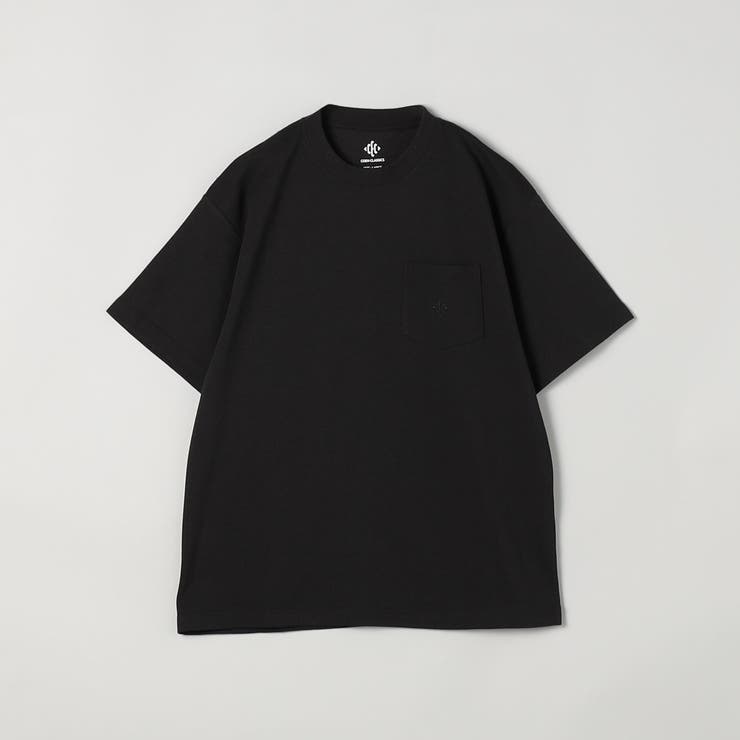 BLACK | 【CEC】刺繍カノコTシャツ | coen【men】