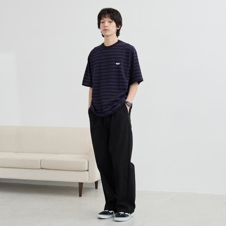 Penneys（ぺニーズ）別注ワンポイントボーダーTシャツ | coen【men】 | 詳細画像10 