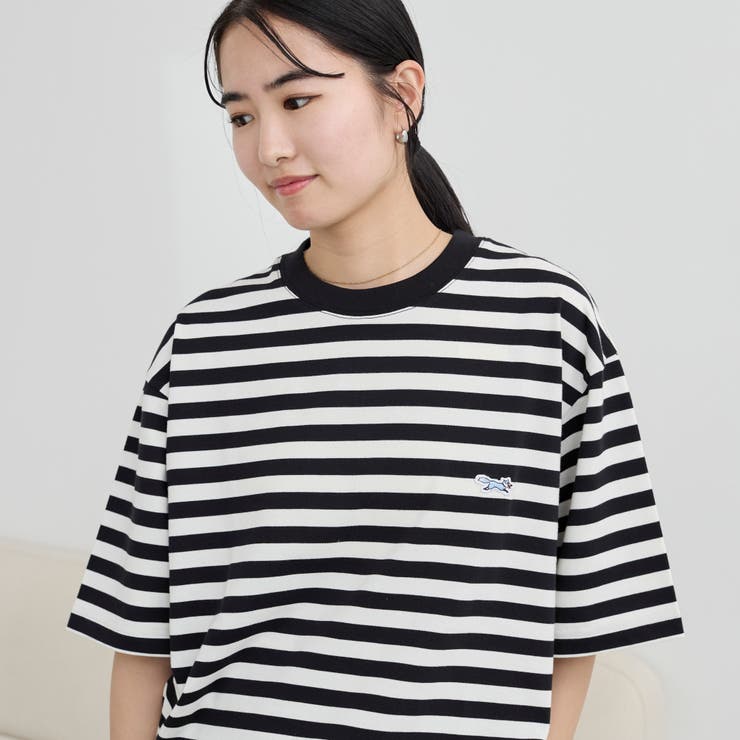 Penneys（ぺニーズ）別注ワンポイントボーダーTシャツ | coen【men】 | 詳細画像2 