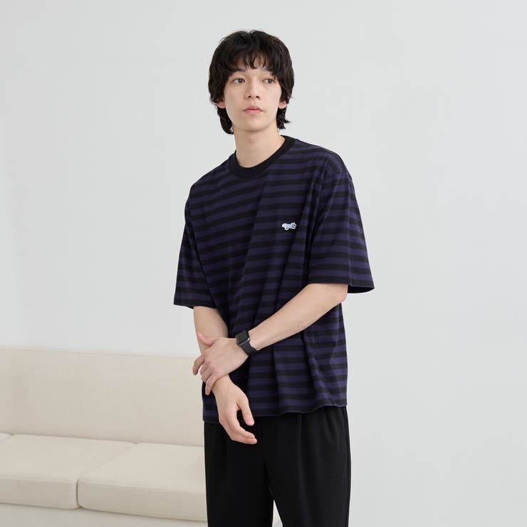Penneys（ぺニーズ）別注ワンポイントボーダーTシャツ | coen【men】 | 詳細画像9 