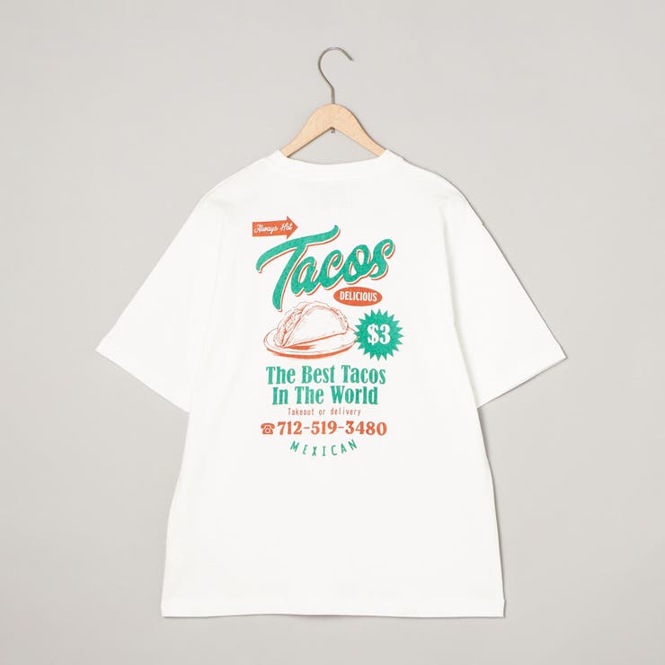 USAコットンフードプリントTシャツ | coen【men】 | 詳細画像21 