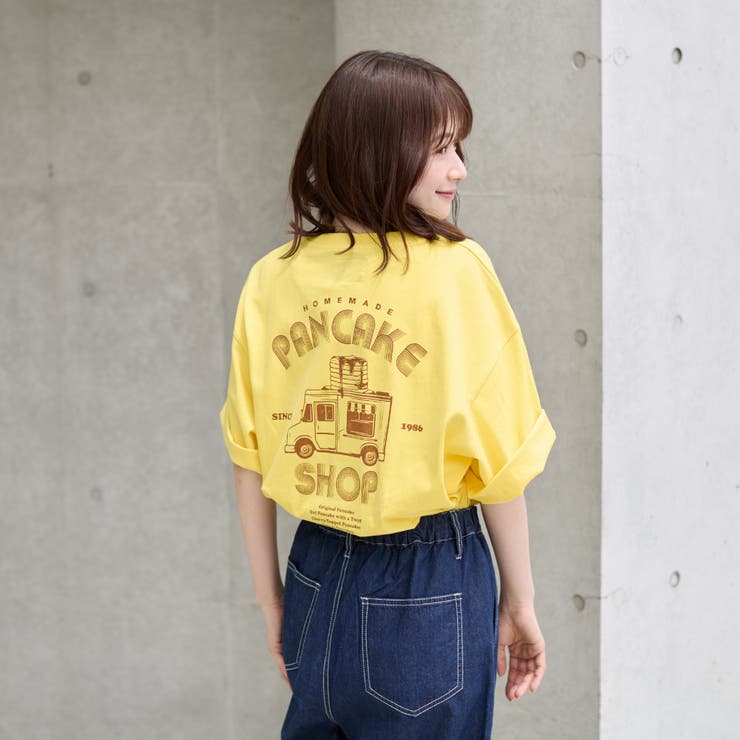 MUSTARD | USAコットンフードプリントTシャツ | coen【men】