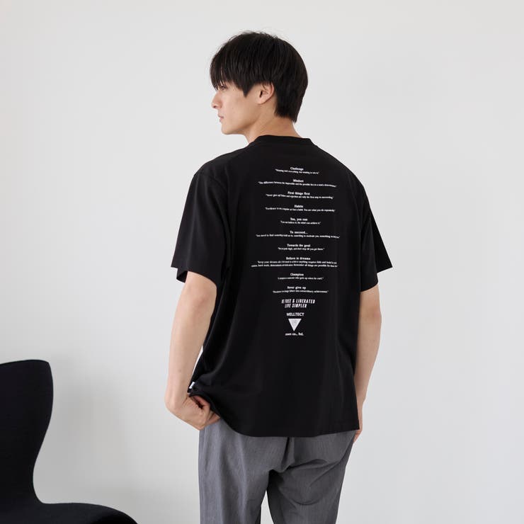【WELLTECT】プリントTシャツ ー吸水速乾/接触冷感/UVカット/遮熱ー | coen【men】 | 詳細画像11 