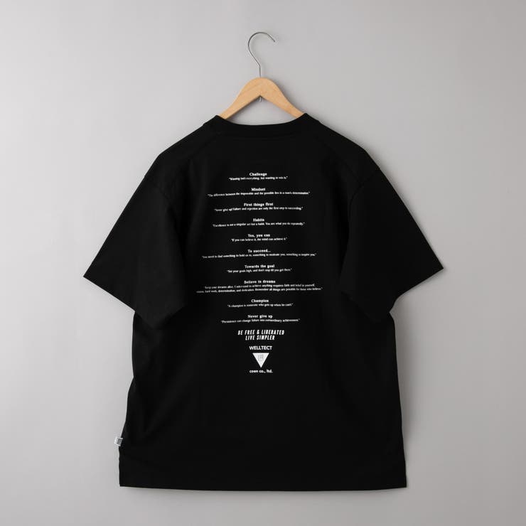【WELLTECT】プリントTシャツ ー吸水速乾/接触冷感/UVカット/遮熱ー | coen【men】 | 詳細画像28 