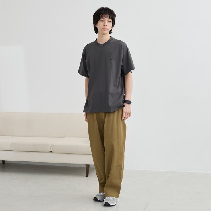 【WELLTECT】ロゴ刺繍Tシャツ ー吸水速乾、接触冷感、UVカット、遮熱ー | coen【men】 | 詳細画像13 