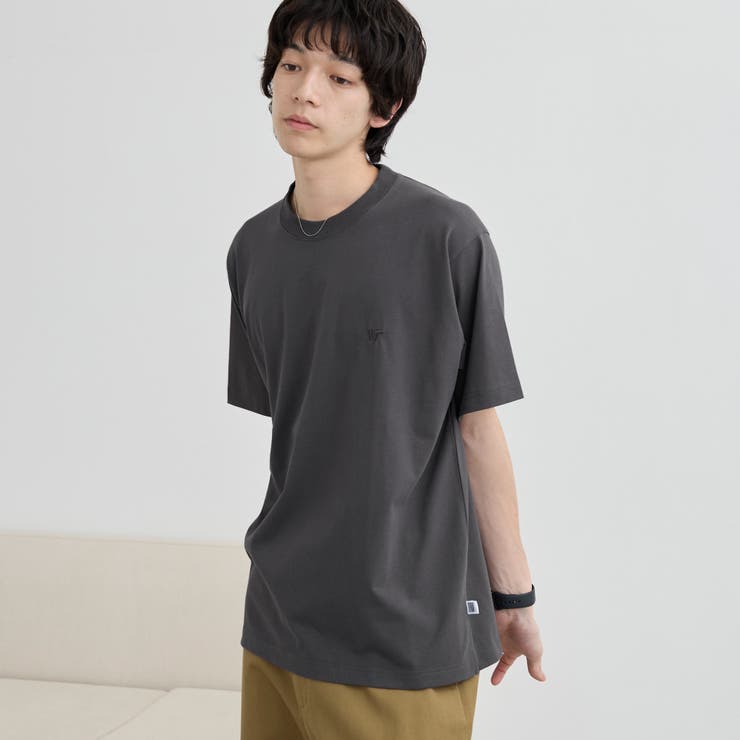 【WELLTECT】ロゴ刺繍Tシャツ ー吸水速乾、接触冷感、UVカット、遮熱ー | coen【men】 | 詳細画像14 