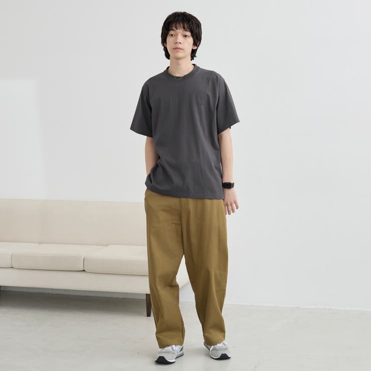 【WELLTECT】ロゴ刺繍Tシャツ ー吸水速乾、接触冷感、UVカット、遮熱ー | coen【men】 | 詳細画像15 