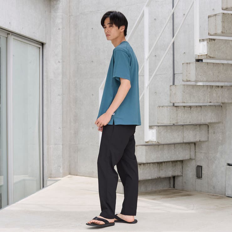 【WELLTECT】ロゴ刺繍Tシャツ ー吸水速乾、接触冷感、UVカット、遮熱ー | coen【men】 | 詳細画像27 