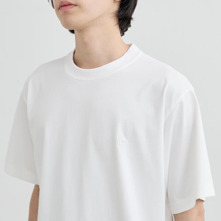 【WELLTECT】ロゴ刺繍Tシャツ ー吸水速乾、接触冷感、UVカット、遮熱ー | coen【men】 | 詳細画像3 