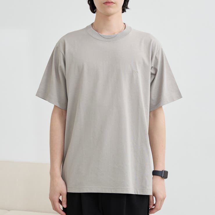【WELLTECT】ロゴ刺繍Tシャツ ー吸水速乾、接触冷感、UVカット、遮熱ー | coen【men】 | 詳細画像30 