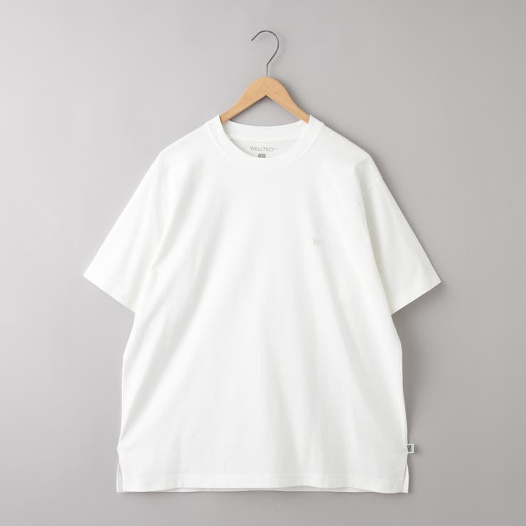 【WELLTECT】ロゴ刺繍Tシャツ ー吸水速乾、接触冷感、UVカット、遮熱ー | coen【men】 | 詳細画像33 