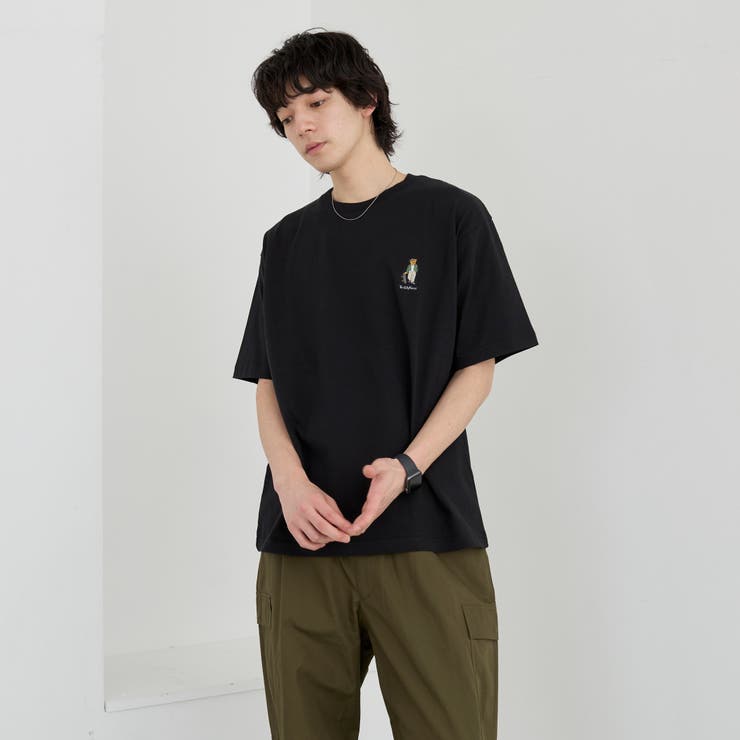 Teddy Bear（テディベア）別注ワンポイント刺繍Tシャツ | coen【men】 | 詳細画像16 
