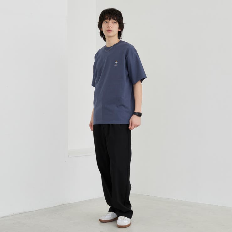 Teddy Bear（テディベア）別注ワンポイント刺繍Tシャツ | coen【men】 | 詳細画像20 