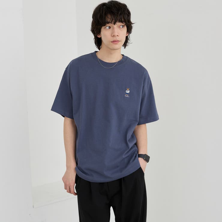 Teddy Bear（テディベア）別注ワンポイント刺繍Tシャツ | coen【men】 | 詳細画像21 