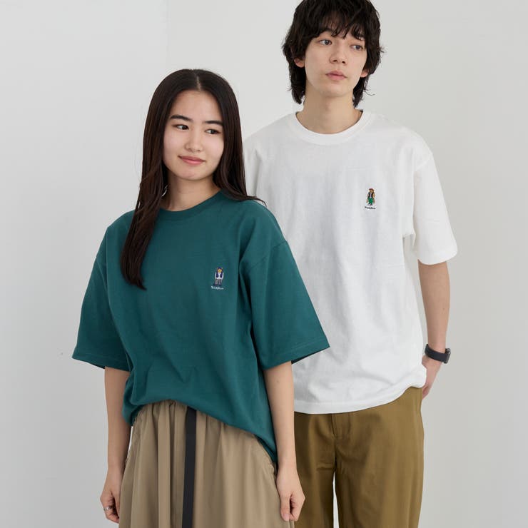 Teddy Bear（テディベア）別注ワンポイント刺繍Tシャツ | coen【men】 | 詳細画像3 