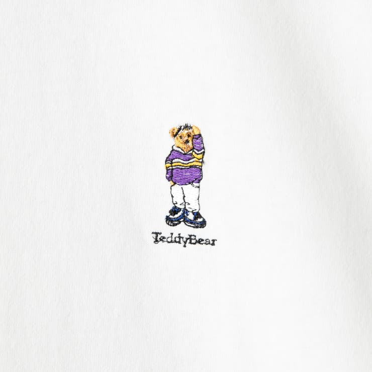 Teddy Bear（テディベア）別注ワンポイント刺繍Tシャツ | coen【men】 | 詳細画像35 