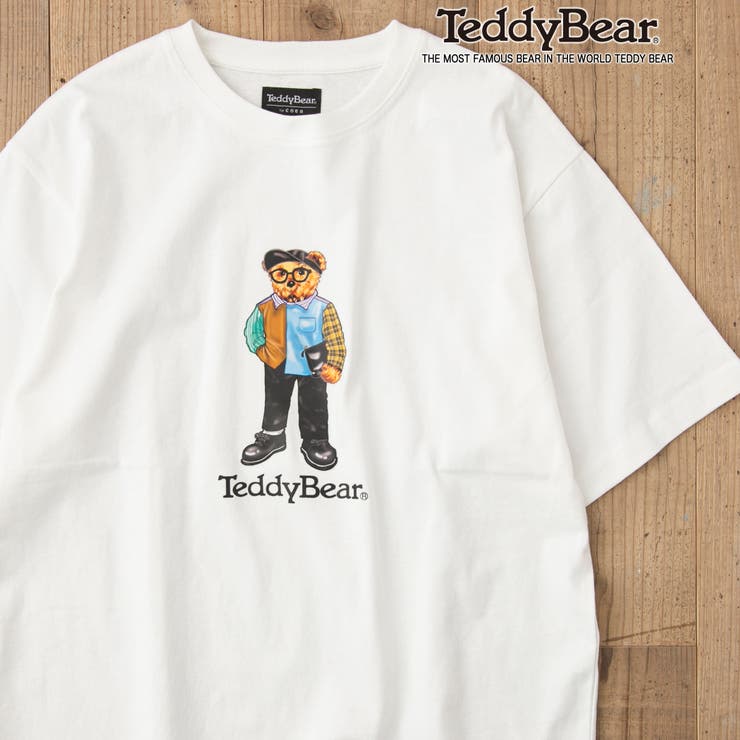 バーバリーテディベア　Tシャツ　6y 116cm Teddy Bear（テディベア）別注プリントTシャツ[品番