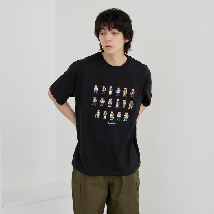 Teddy Bear（テディベア）17ベアプリントTシャツ | coen【men】 | 詳細画像14 