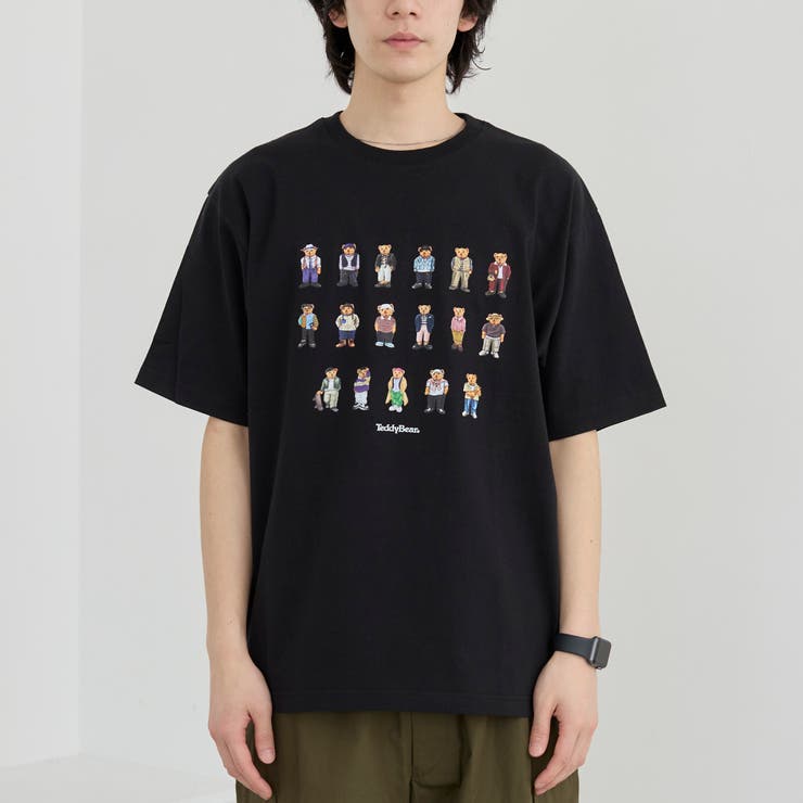 Teddy Bear（テディベア）17ベアプリントTシャツ | coen【men】 | 詳細画像18 