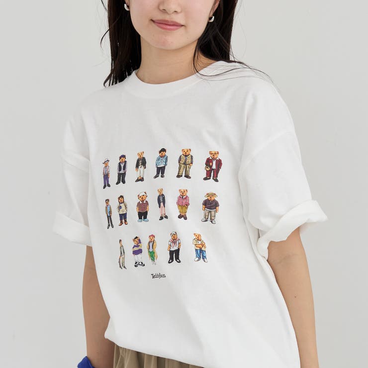 Teddy Bear（テディベア）17ベアプリントTシャツ | coen【men】 | 詳細画像3 