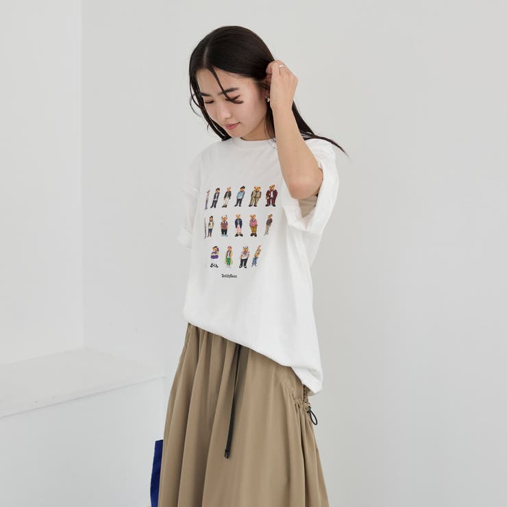 Teddy Bear（テディベア）17ベアプリントTシャツ | coen【men】 | 詳細画像8 