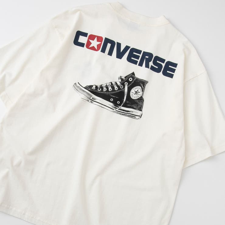 WHITE | CONVERSE（コンバース）ヴィンテージプリントTシャツ | coen【men】