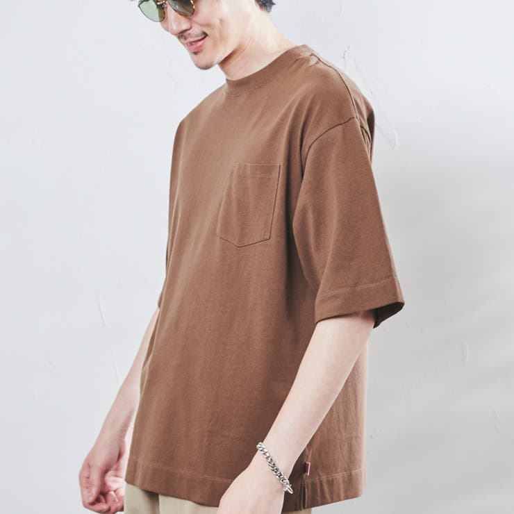 CLUBHAUS USコットン ヘビーウェイト　Tシャツ USAコットンヘビーウェイトリラックスクルーネックTシャツ[品番