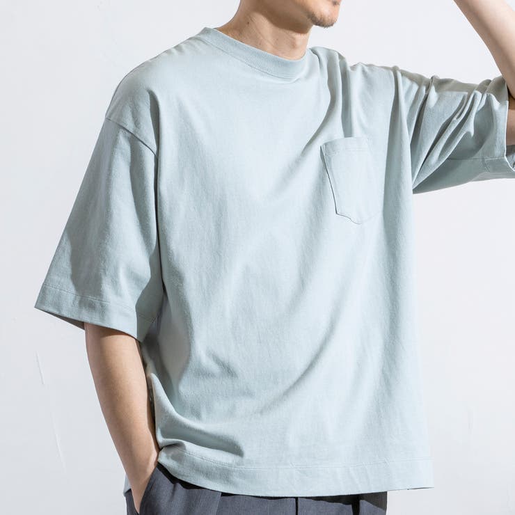CLUBHAUS USコットン ヘビーウェイト　Tシャツ USAコットンヘビーウェイトリラックスクルーネックTシャツ[品番