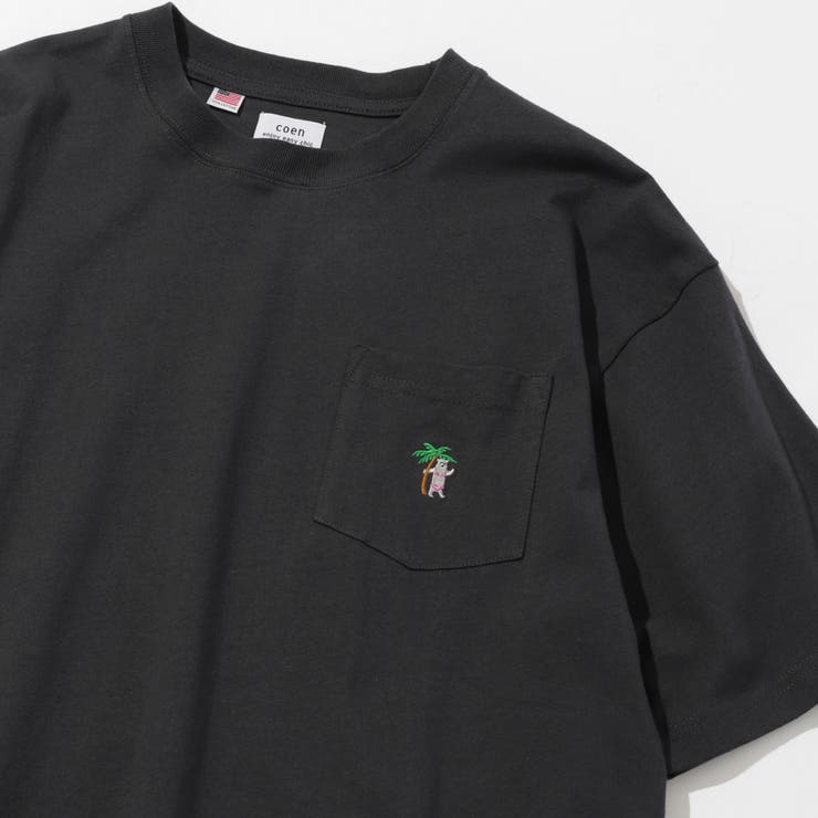 サマーベアワンポイント刺繍Tシャツ（WEB限定カラー）[品番