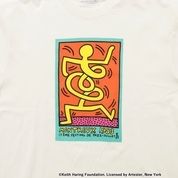 Keith Haring（キースへリング）別注プリントTシャツ[品番