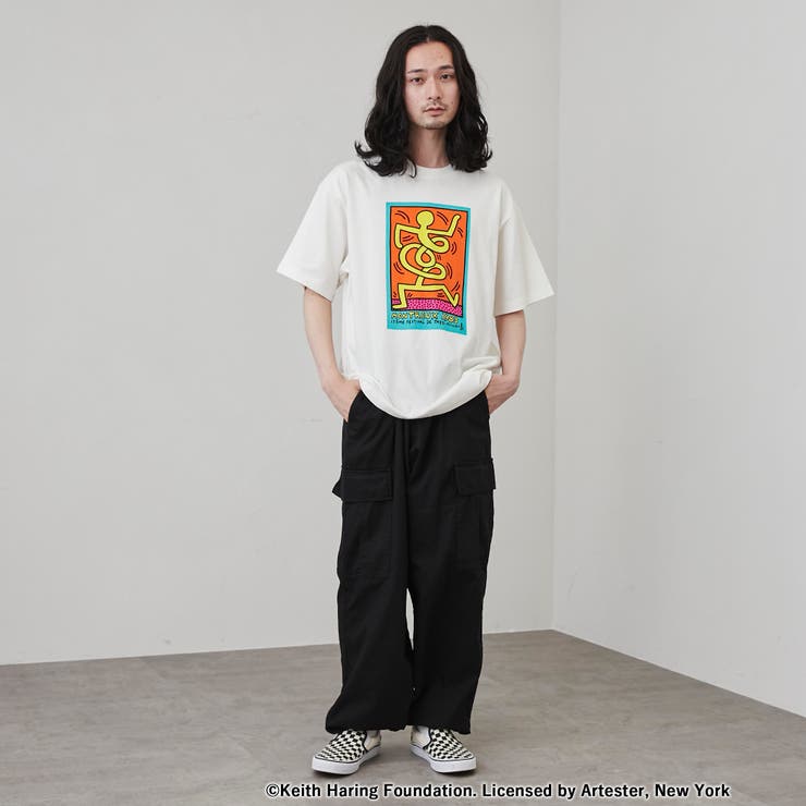 Keith  Haring（キースへリング）別注プリントTシャツ[品番：COEW0004537]｜coen【men】（コーエン）のメンズファッション通販｜SHOPLIST（ショップリスト）