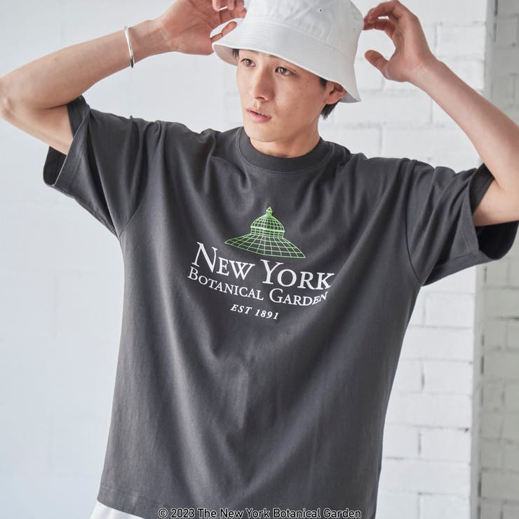 NY BotanicalGardenプリントTシャツ[品番：COEW0004503]｜coen【men