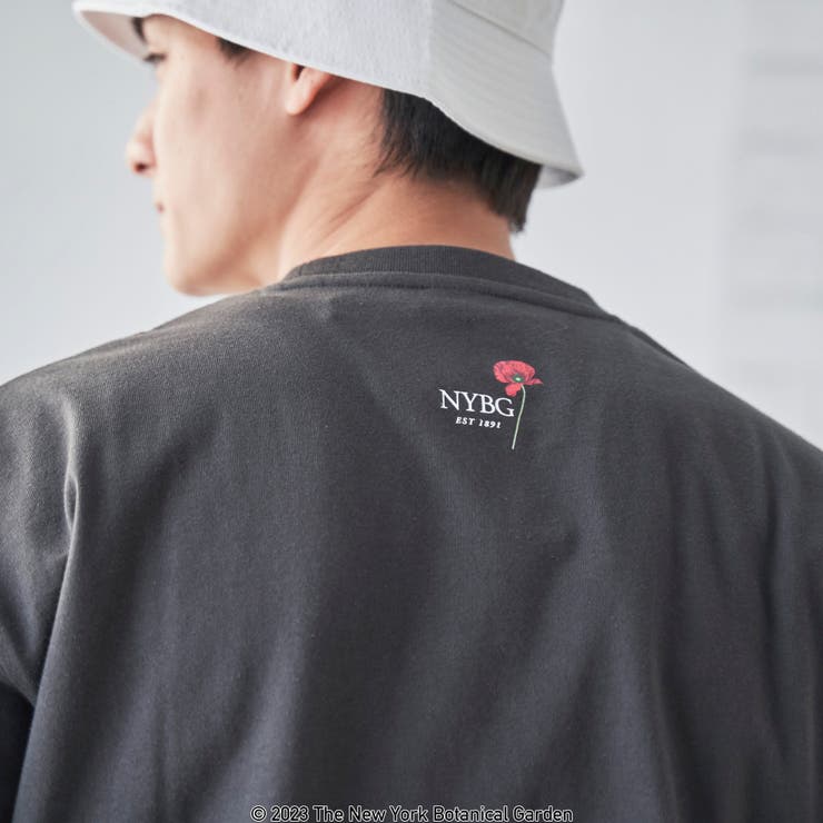 NY BotanicalGardenプリントTシャツ[品番：COEW0004503]｜coen【men