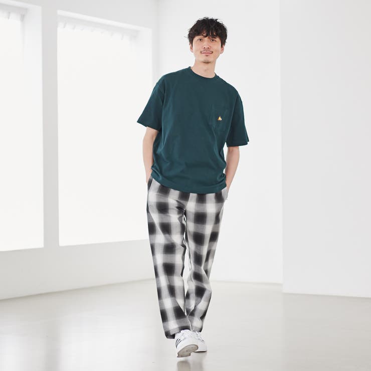 ベアーワンポイント刺繍Tシャツ[品番：COEW0004312]｜coen【men