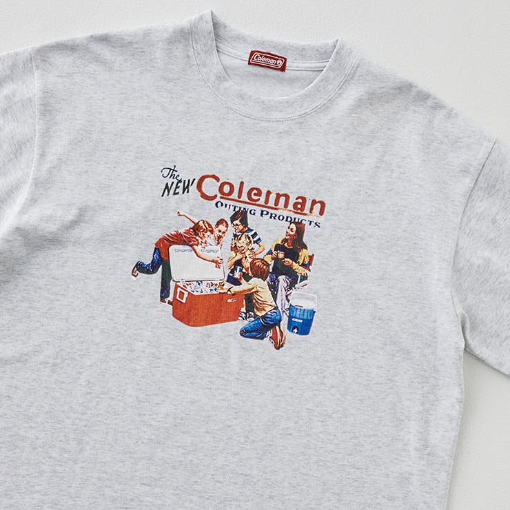 MD.GRAY | Coleman（コールマン）別注キャンプモチーフプリントTシャツ | coen【men】