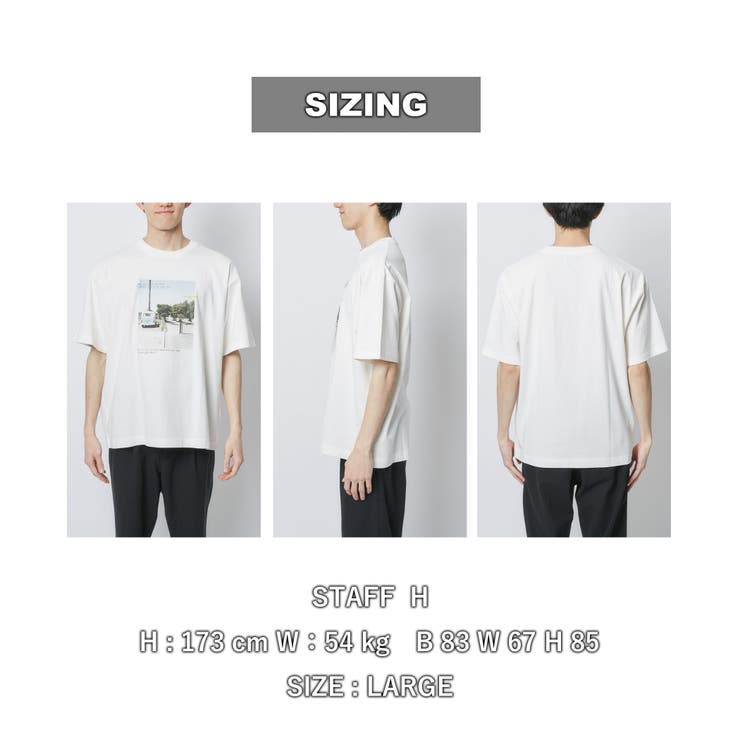 WHITE】フォトプリントTシャツ[品番：COEW0004331]｜coen【men