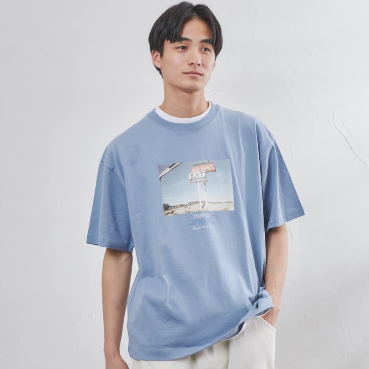 フォトプリントTシャツ[品番：COEW0004331]｜coen【men】（コーエン）のメンズファッション通販｜SHOPLIST（ショップリスト）