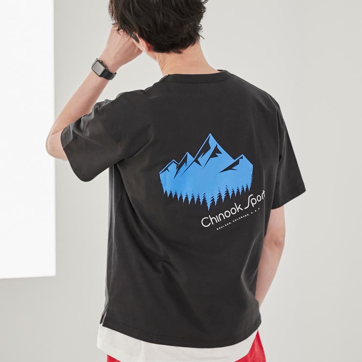 Chinook Sport（チヌークスポーツ）別注プリントTシャツ[品番