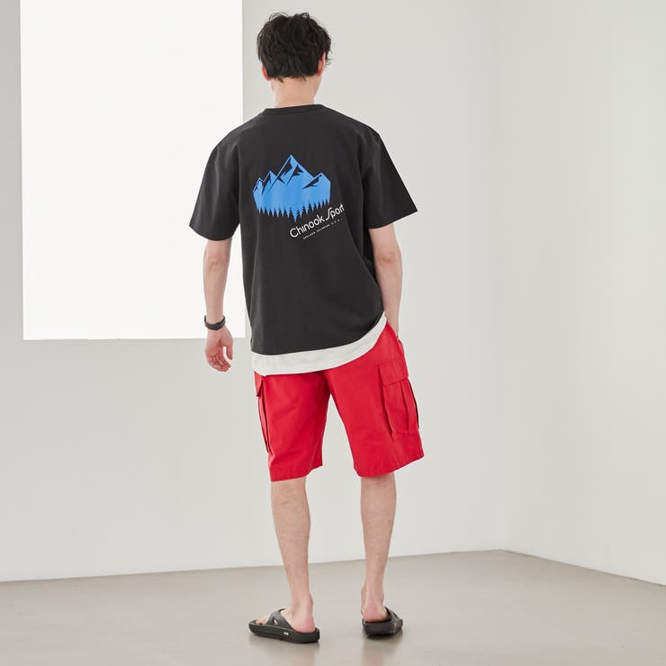 Chinook Sport（チヌークスポーツ）別注プリントTシャツ[品番