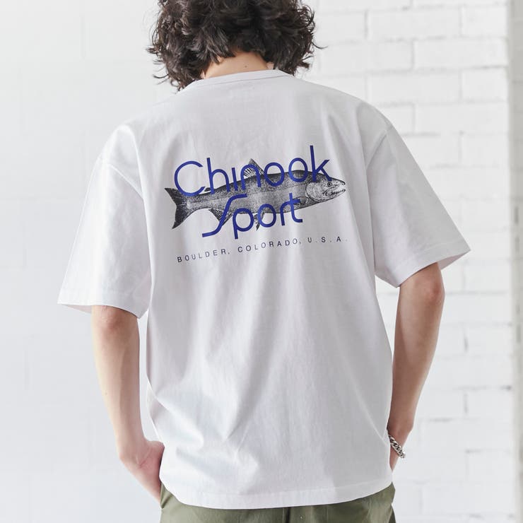 Chinook Sport（チヌークスポーツ）別注プリントTシャツ[品番