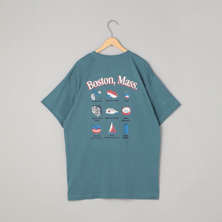 New Balance（ニューバランス）別注リラックスプリントTシャツ[品番 