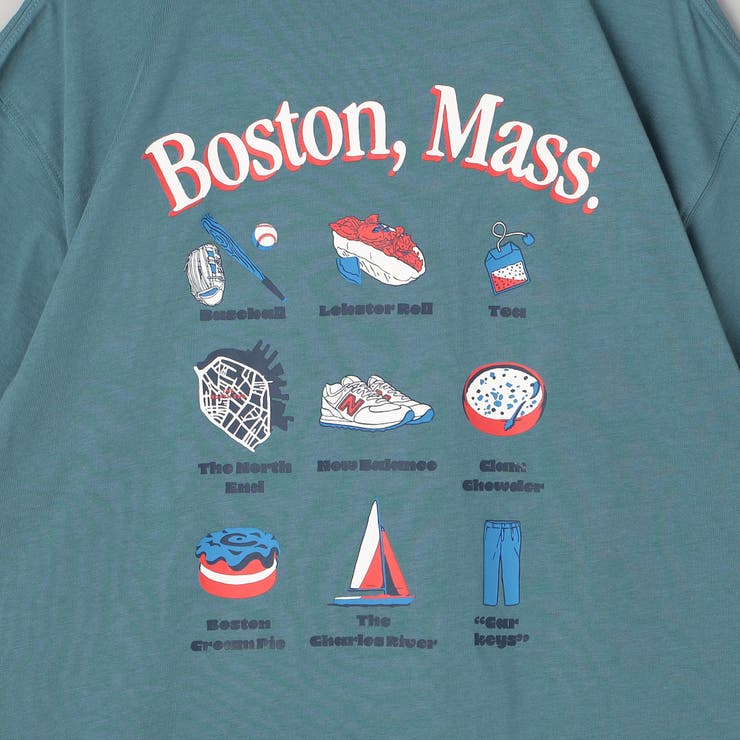 New Balance（ニューバランス）別注リラックスプリントTシャツ | coen【men】 | 詳細画像18 