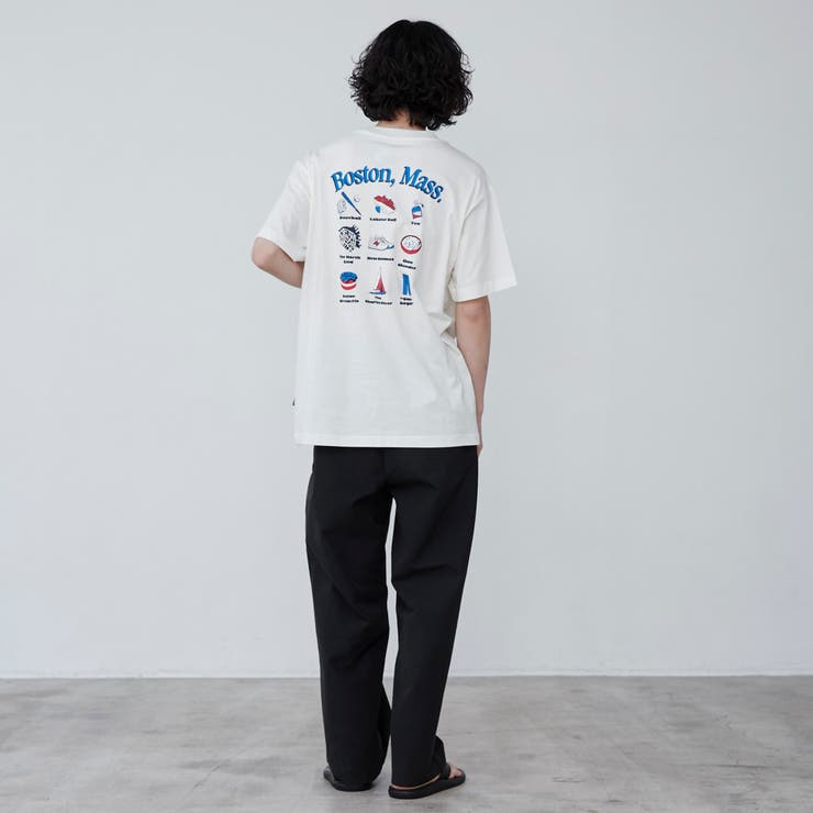 New Balance(ニューバランス)別注リラックスプリントTシャツ New Balance(ニューバランス)別注リラックスプリントTシャツ