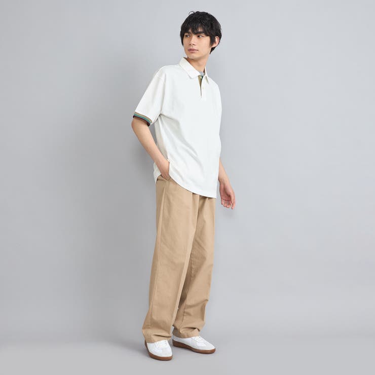 カラーリブニットポロシャツ | coen【men】 | 詳細画像11 