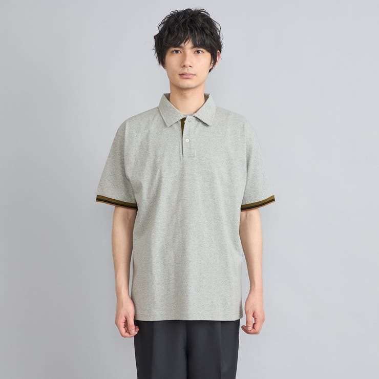 カラーリブニットポロシャツ | coen【men】 | 詳細画像17 