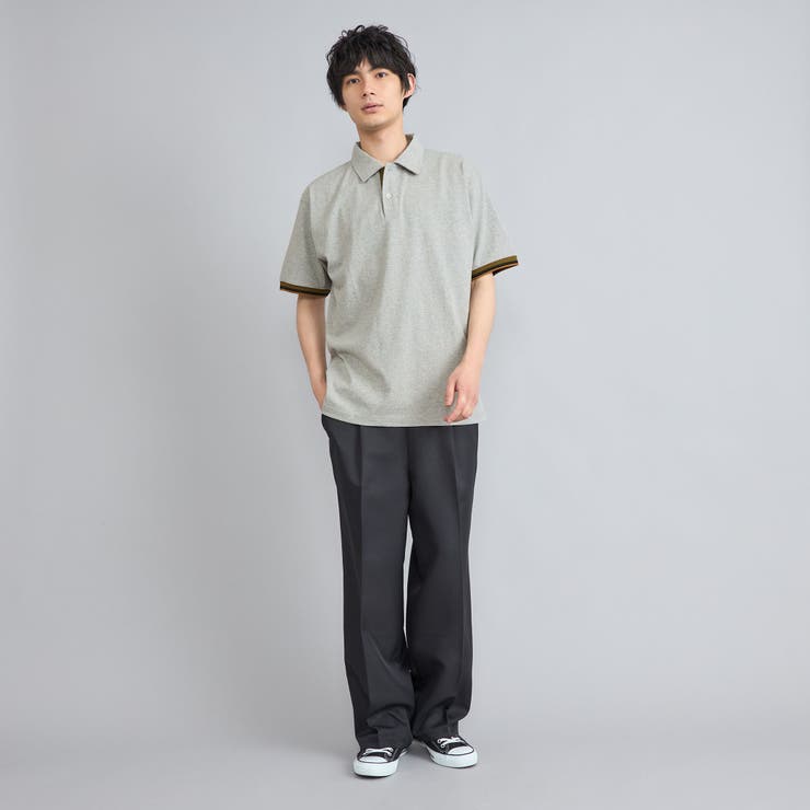 カラーリブニットポロシャツ | coen【men】 | 詳細画像4 
