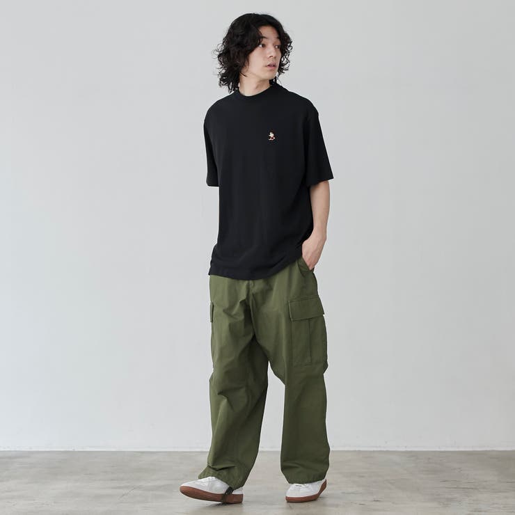 スポーツベア刺繍クルーネックTシャツ | coen【men】 | 詳細画像10 