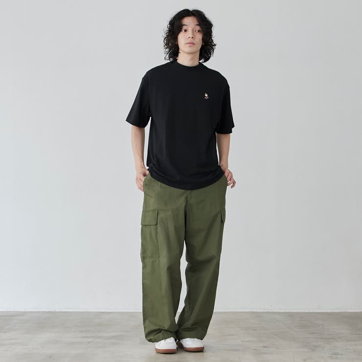 スポーツベア刺繍クルーネックTシャツ | coen【men】 | 詳細画像12 