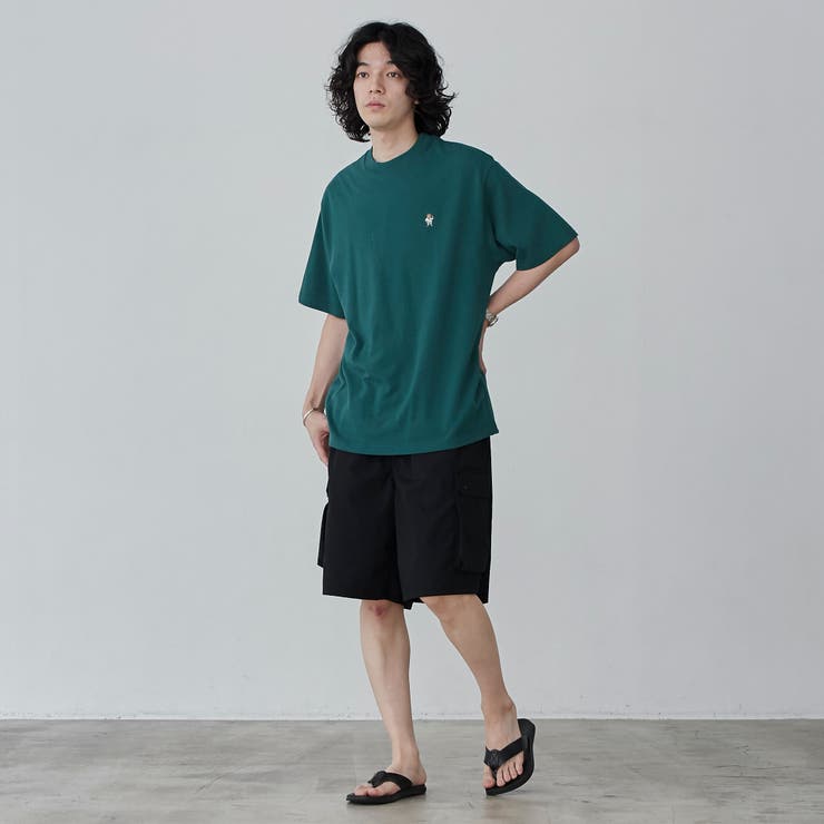 スポーツベア刺繍クルーネックTシャツ | coen【men】 | 詳細画像18 